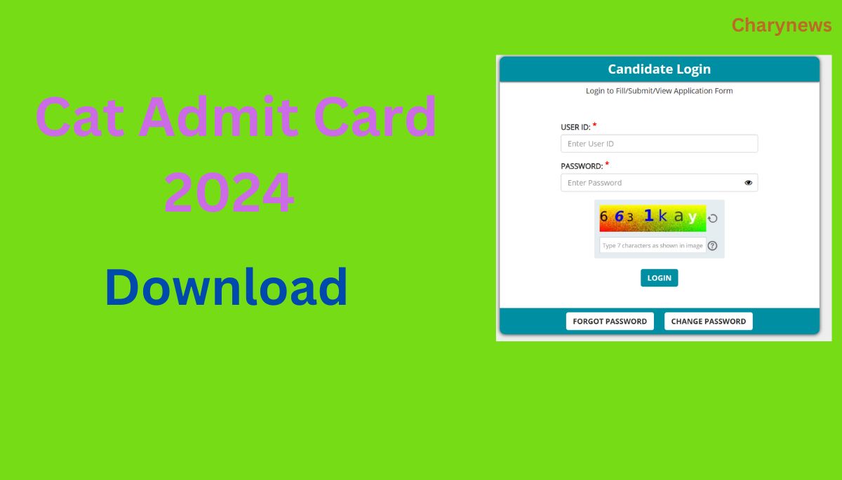 cat admit card 2024